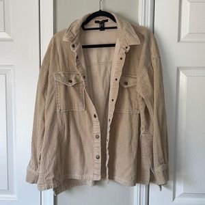 Forever21 Cord Shacket